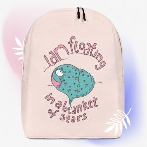 I am Floating in a Blanket of Stars — Minimalist Backpack