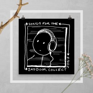 Songs for the Sadbook Collections — Poster