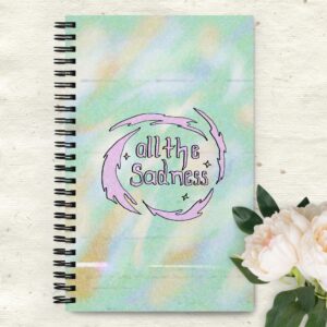 All The Sadness — Spiral notebook