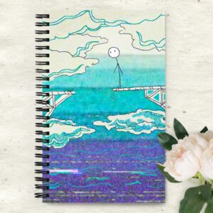 Unsafe Un-Bridge—Spiral notebook